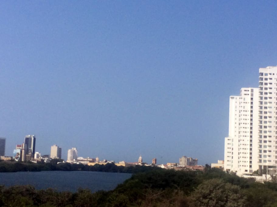 Vista desde el balcón