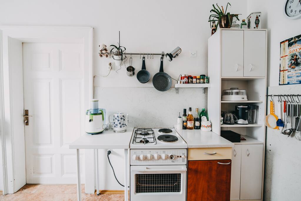 The Kitchen. All the spices and everything you might need is already here!