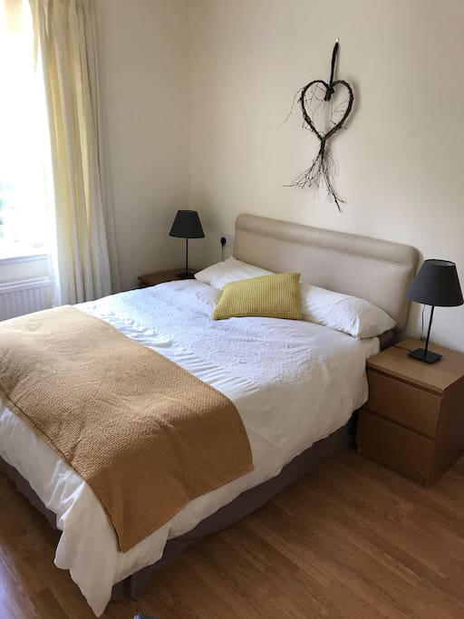 Bright double bedroom