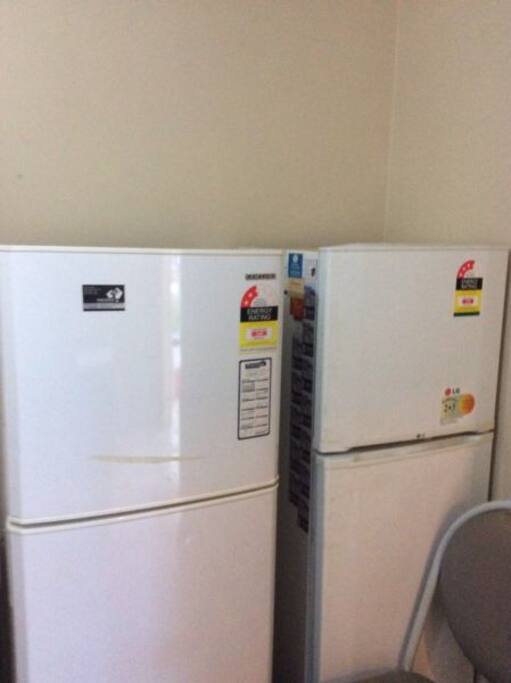 Fridges for guest use