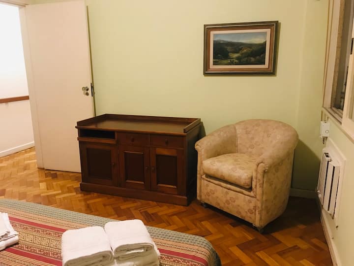 双人房的舒适。