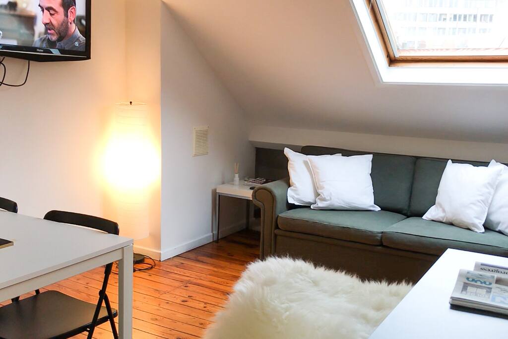 Modern style in a typical Brussels’s building