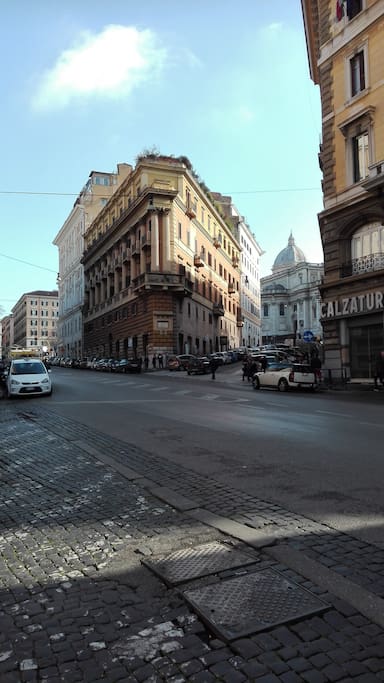 scorcio S. Maria Maggiore da via Cavour