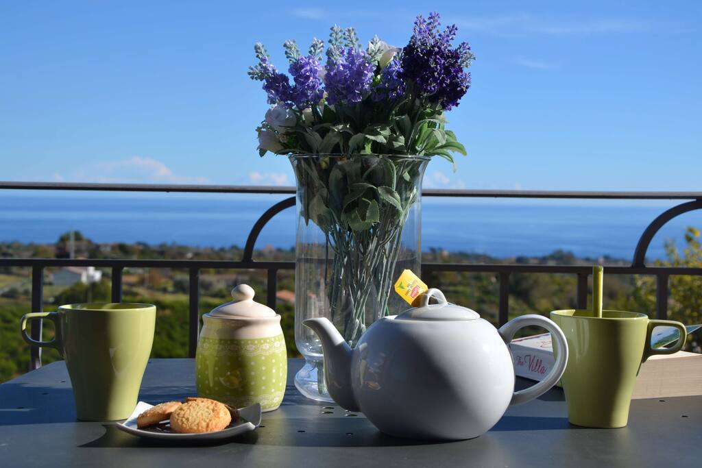 Sea view from the Glicine's private terrace