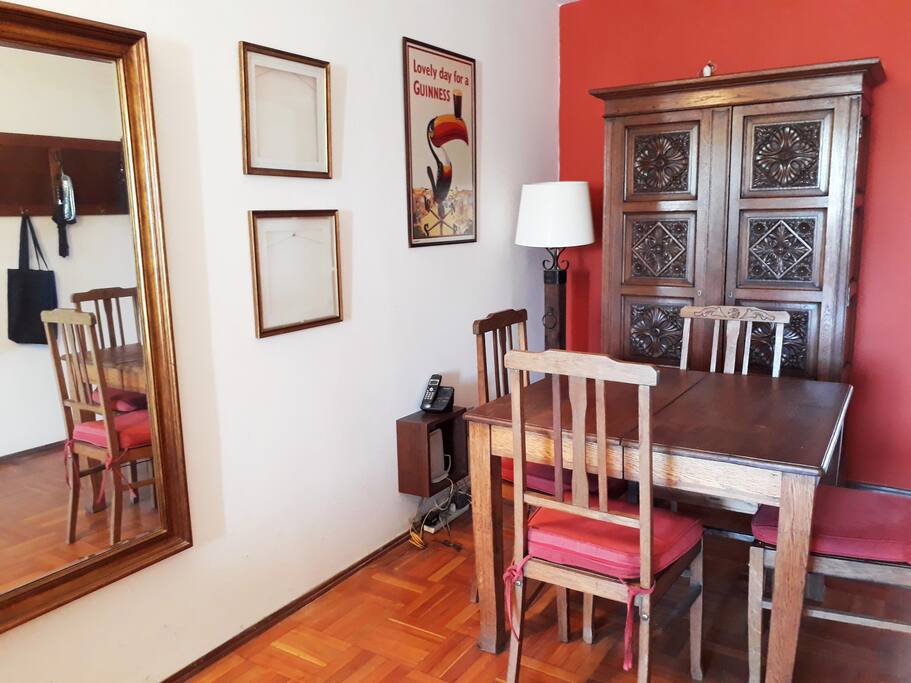 Living and dining room