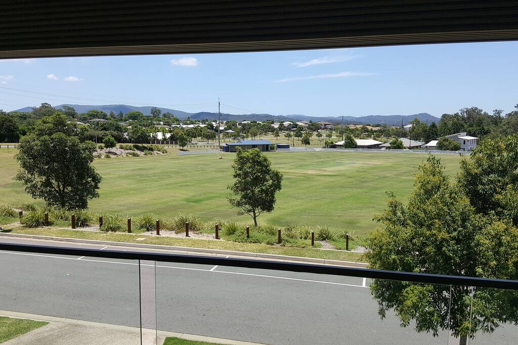 Panoramic view with exercise area
