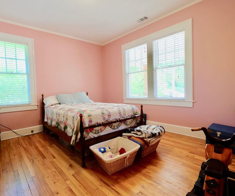 Full-sized bed.