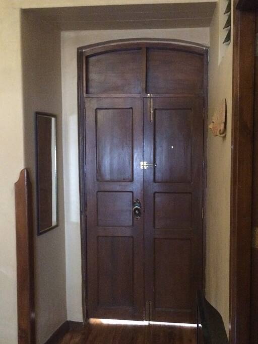 Entrance to your Suite.