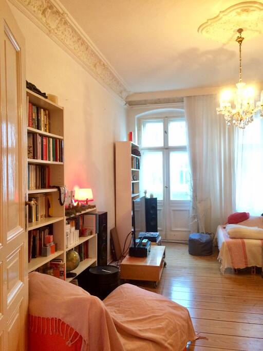 living room (door to balcony, left)