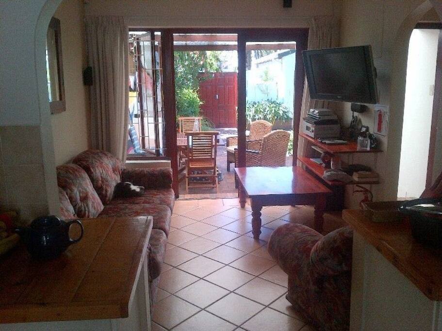 The living room