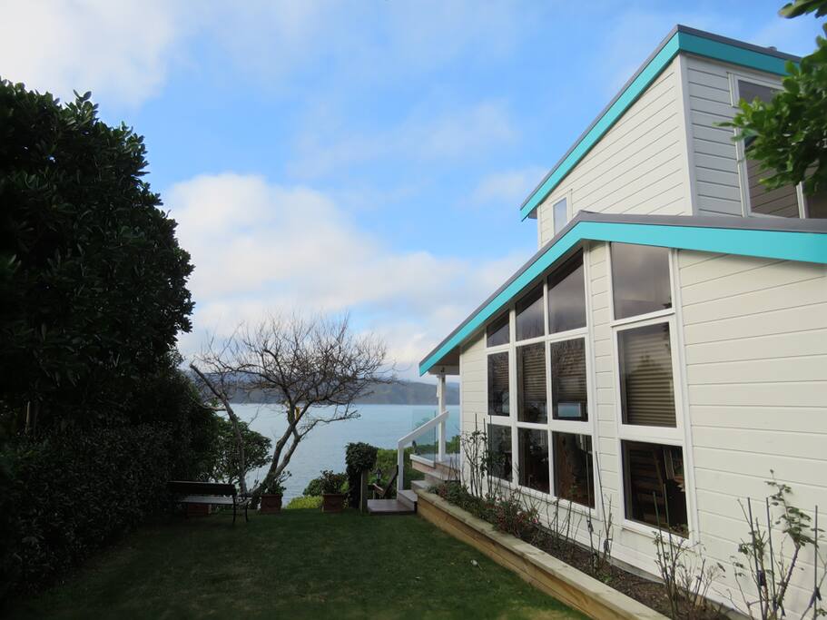 The side of the house