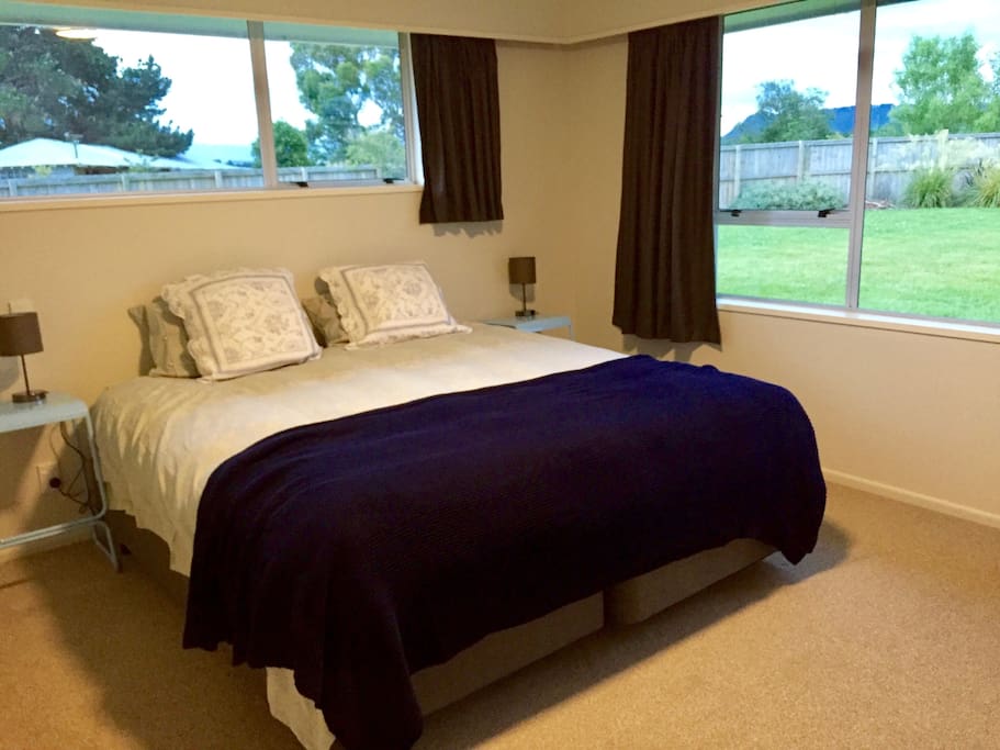 Bedroom One and Three have huge super-king beds which can be split into two singles if preferred