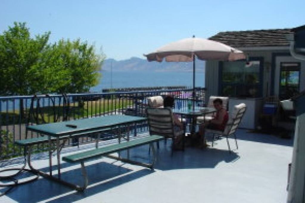 Patio area.