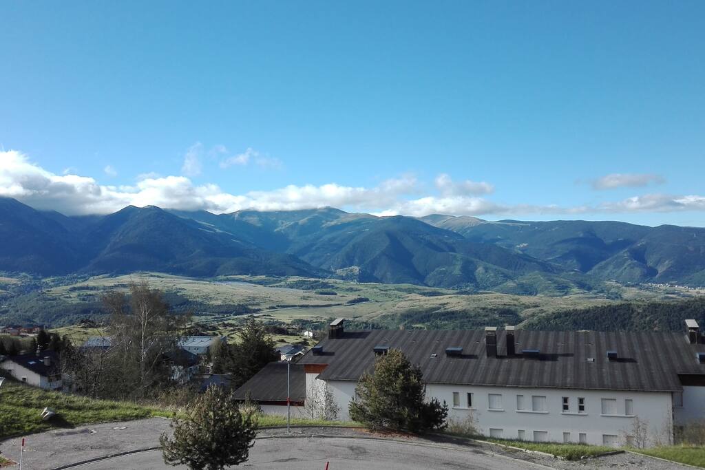 vue du balcon