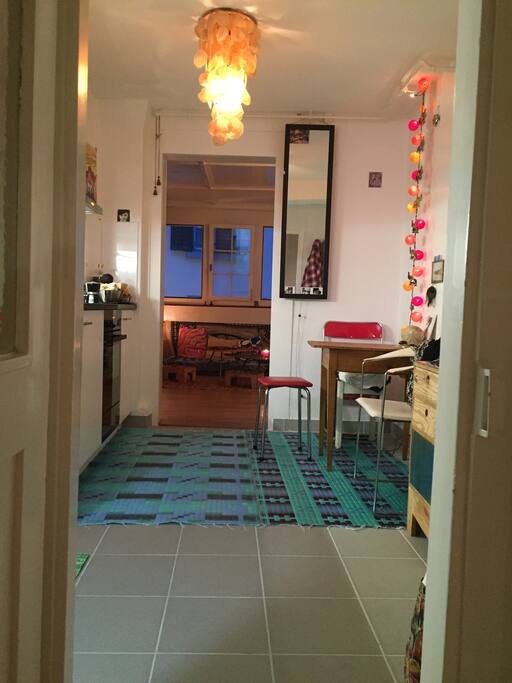 Blick vom Schlafzimmer