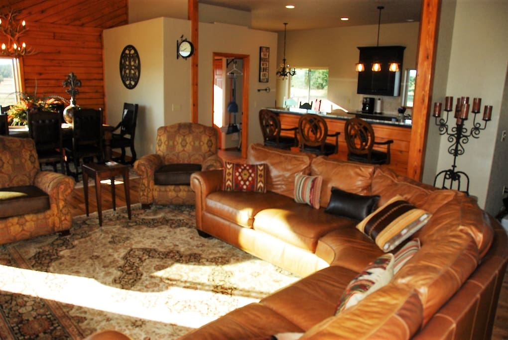 Living Area accommodates large groups