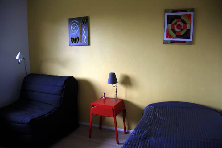 ห้องนอน 2 เตียงแบบดึงออกได้: 2 X 80