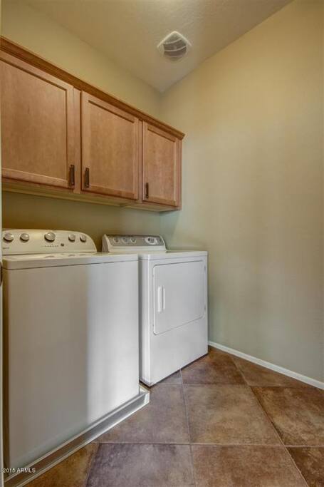 Laundry room upstairs