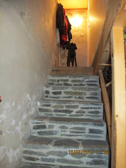 Entrée de la maison.