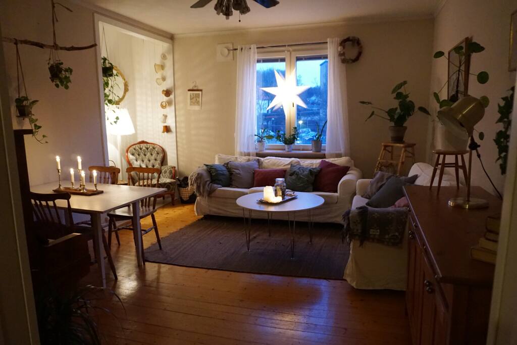 The living room