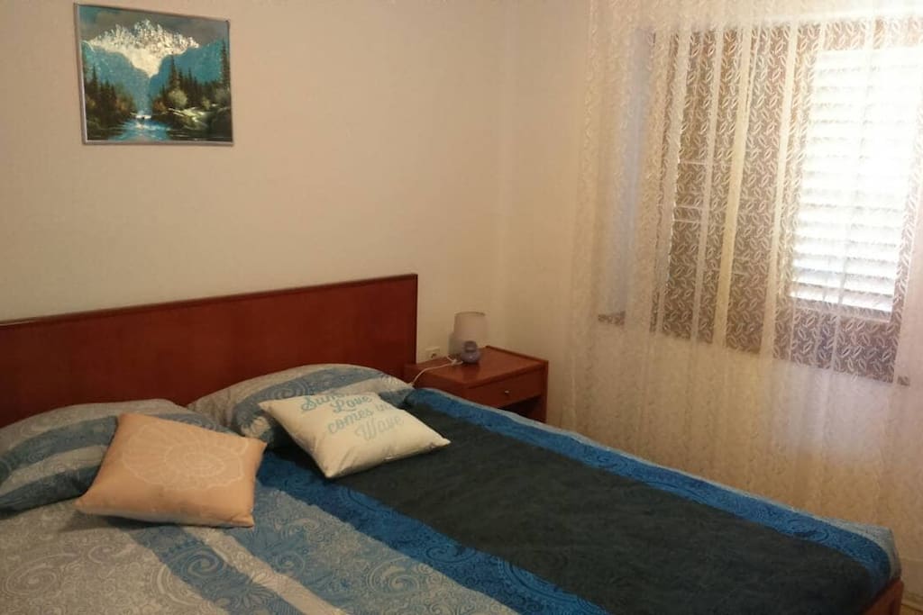 Blue bedroom