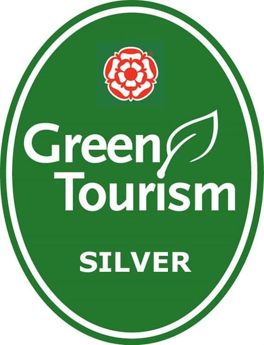 Proud of our Silver Green Tourism rating!