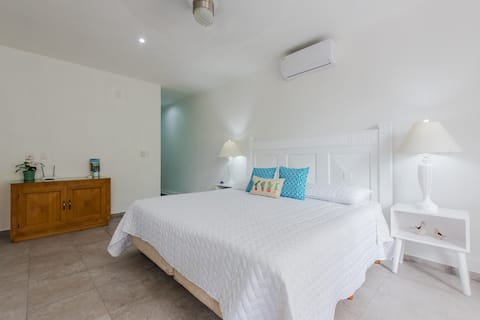 New room with private bath, AA, wifi and more.