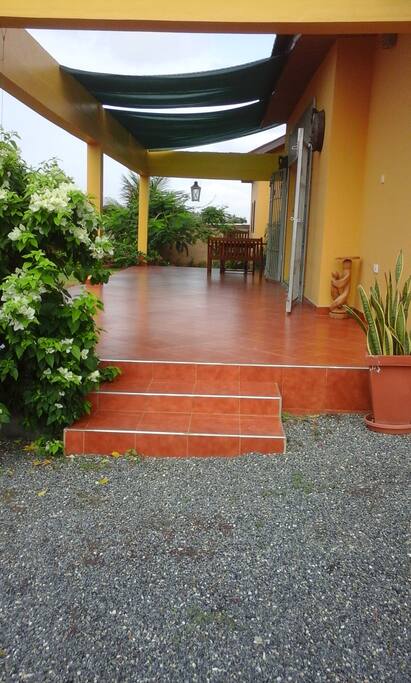 Outdoor porch