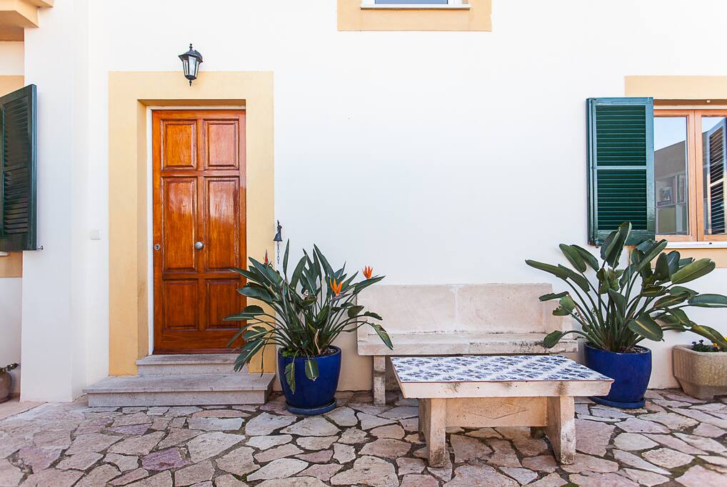 Entrada de la casa