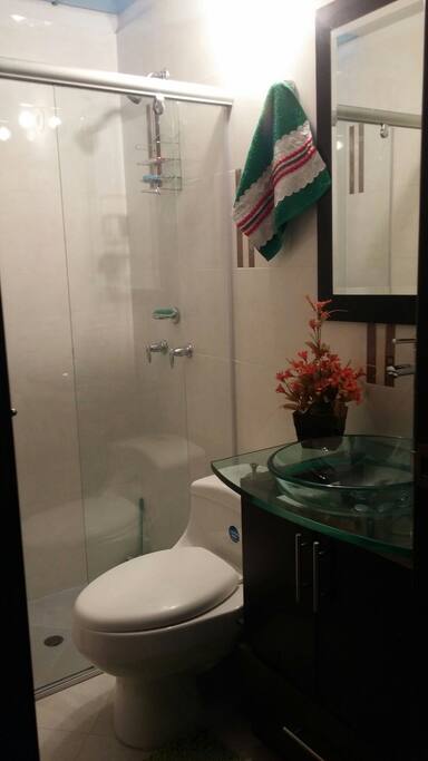 Baño privado para la habitación