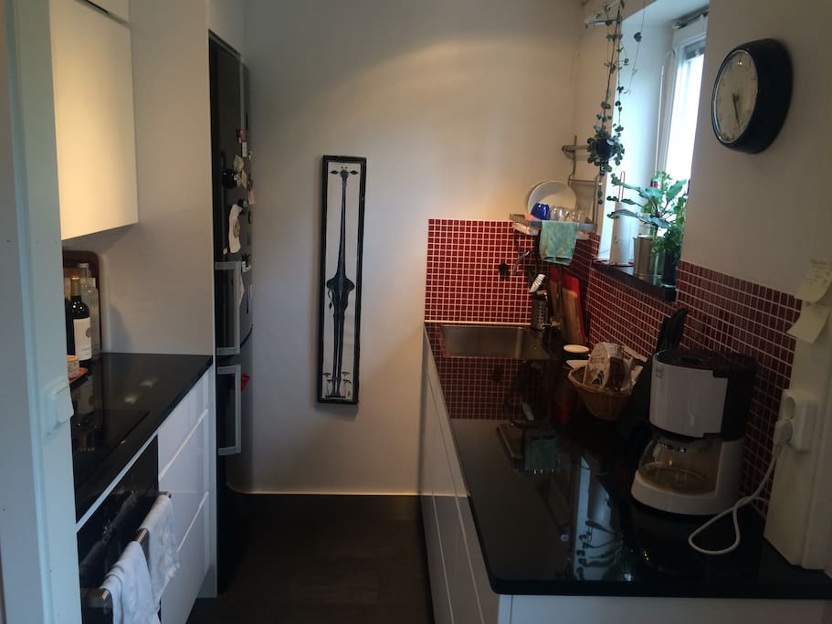 Kitchen with all necessities needed