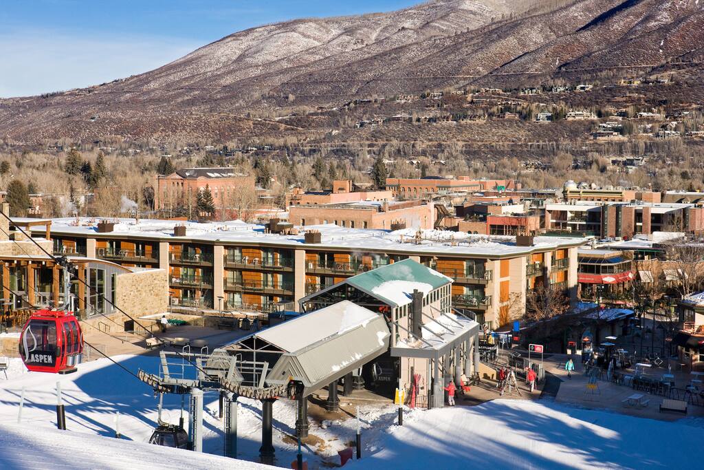 Right by the gondola
