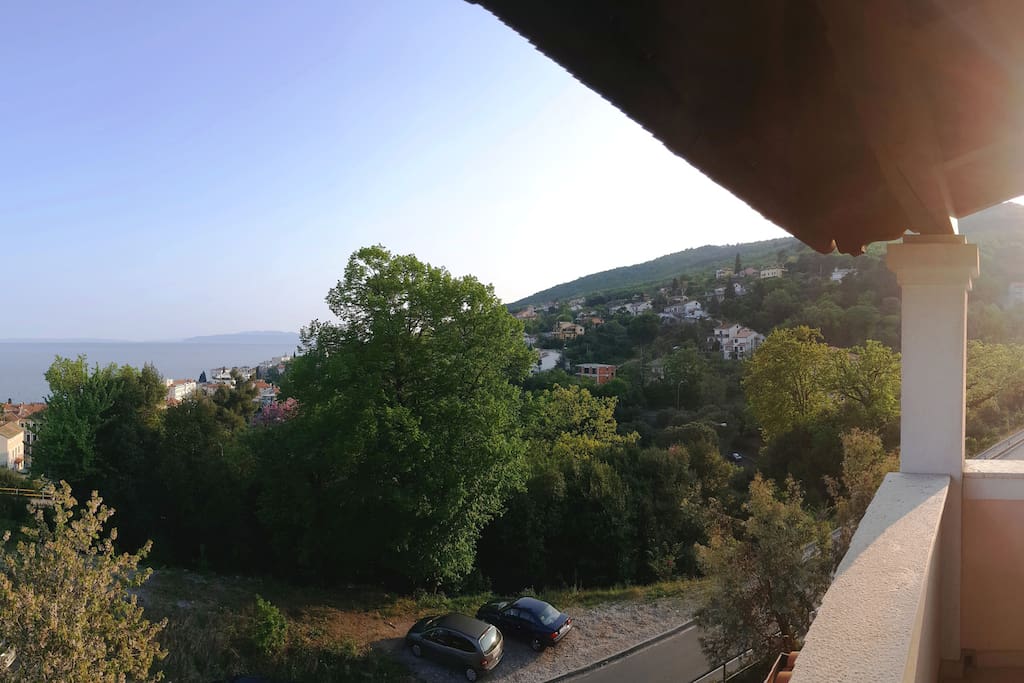 Panoramic view from terrace