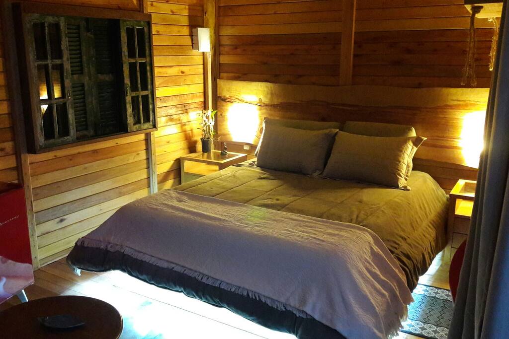 Cama do casal a noite!!