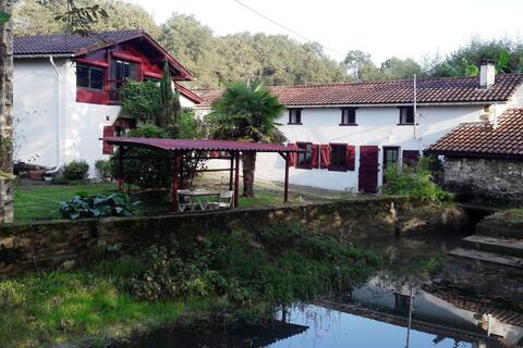 Renovated old mill in the heart of the Basque Country