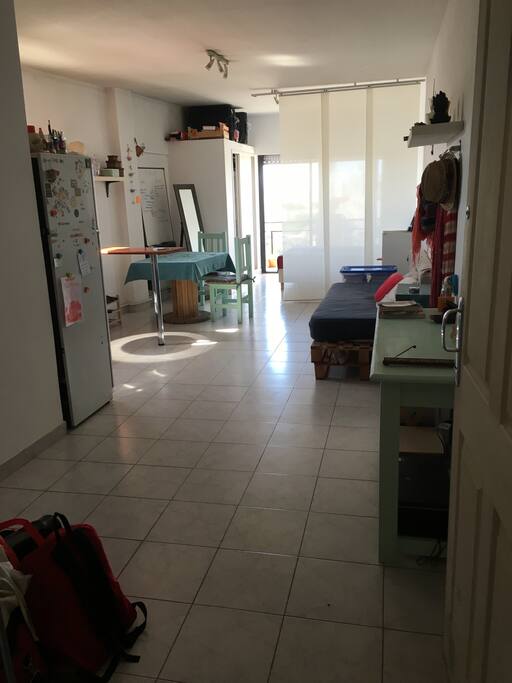 What you see when you open the door :)