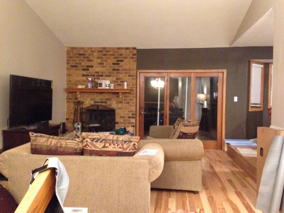 Upper level living room