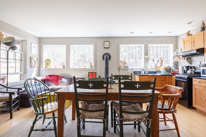 Nackapent.  Modern Catskills House On 158 Acres. - Phoenicia, NY