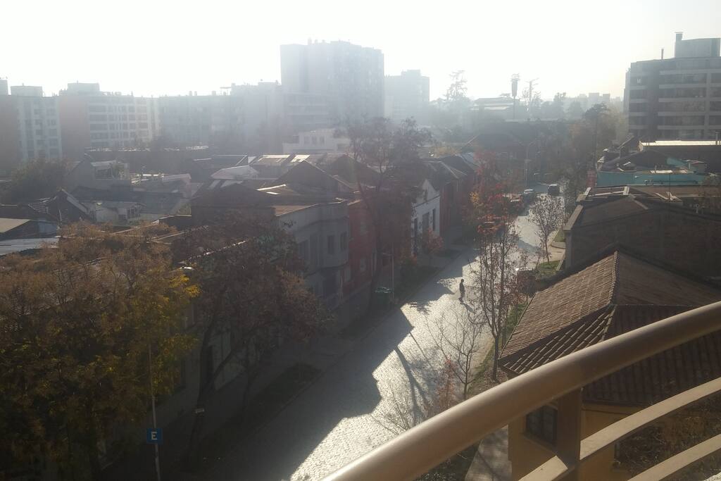 Vista desde el balcon del dormitorio