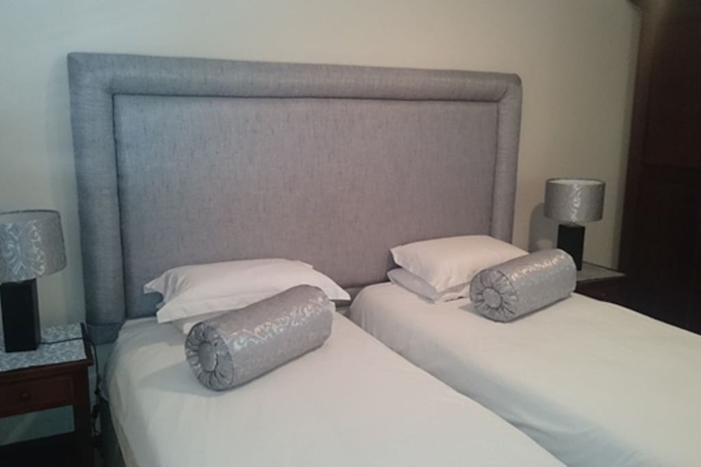 Silver Room: Spacious room with two single beds or one king size bed. Sleeps 2 people only. En suite bathroom with bath and shower. Strictly Non-Smoking. Dinner on request. Laundry service at minimum charge. Room service daily. Safe off-street parking.