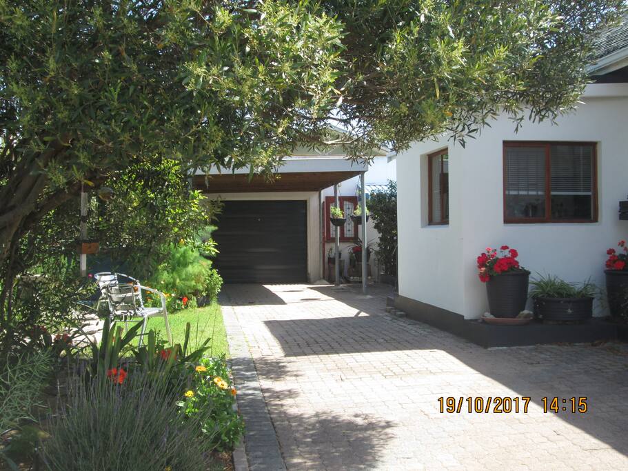 Driveway to carport