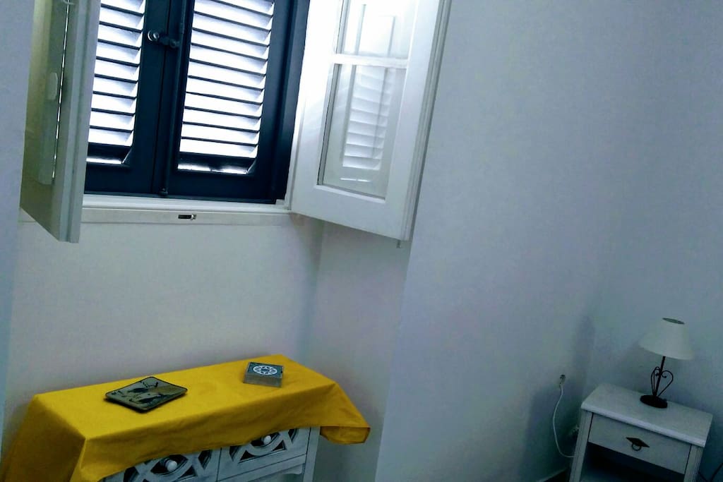 Traditional handmade shutter window