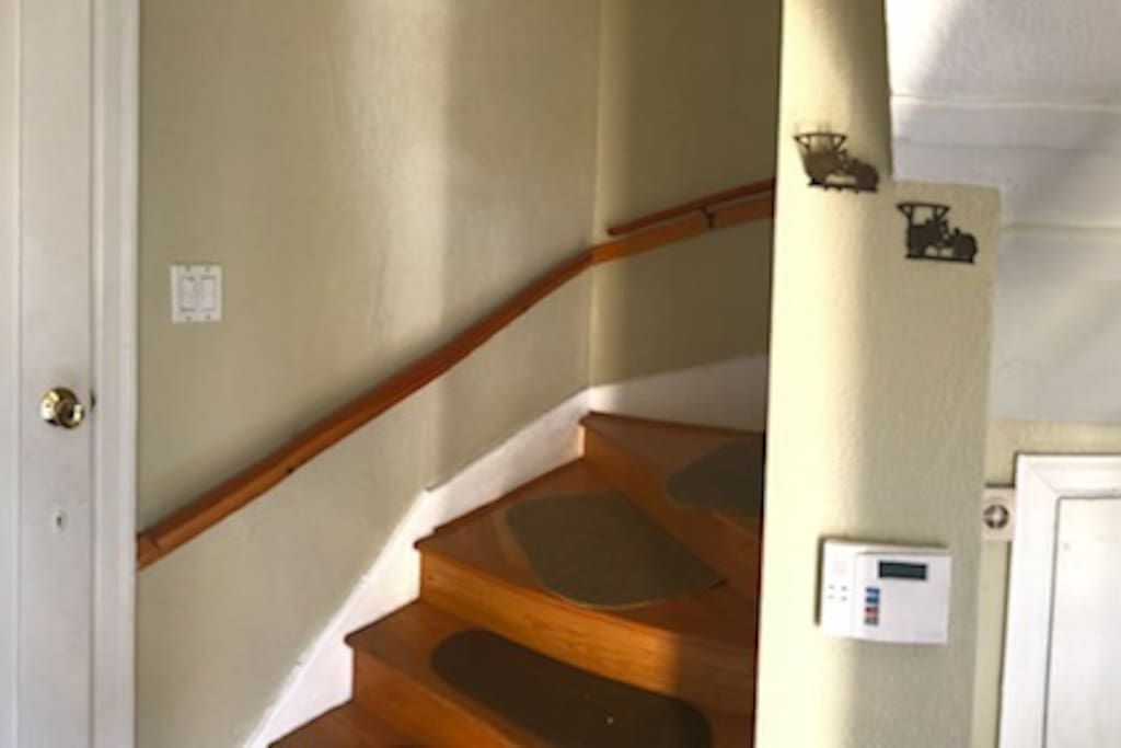 Staircase from Entrance to room on the second floor