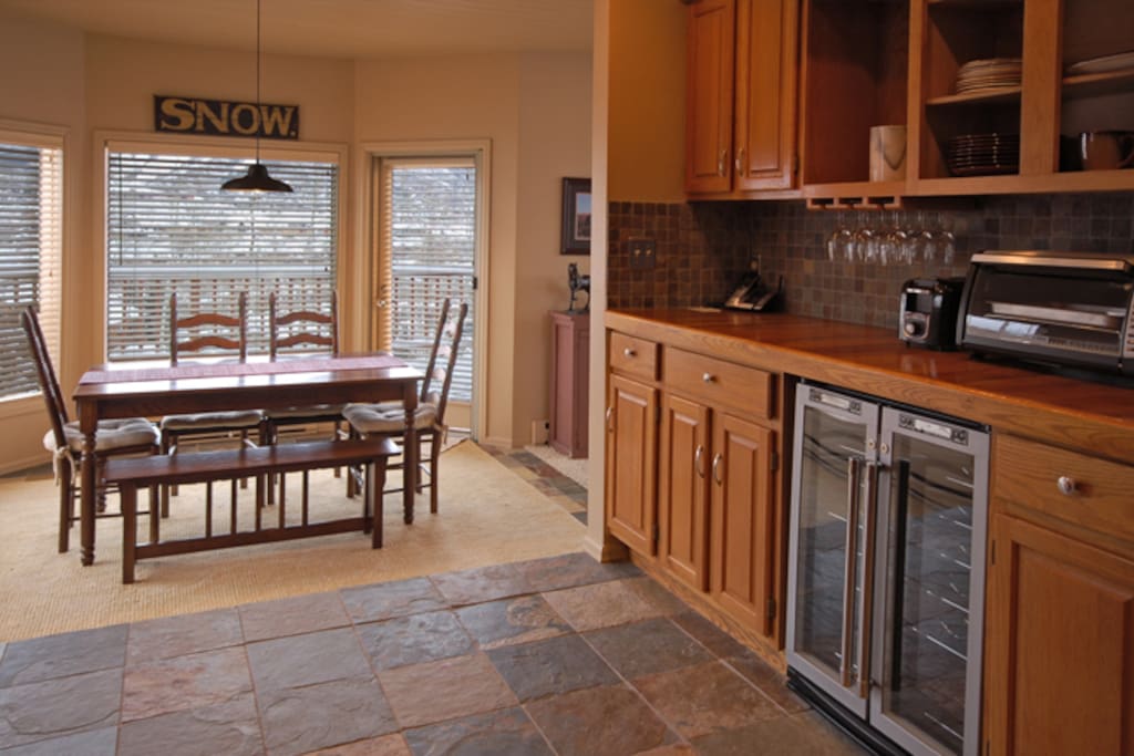 Kitchen - fully stocked with pots,pans, spices...etc.