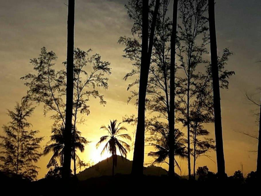 Sunrise at GVS Environment camp