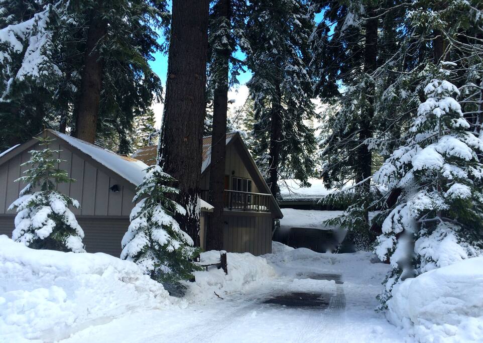 SNOW! nice quiet neighborhood