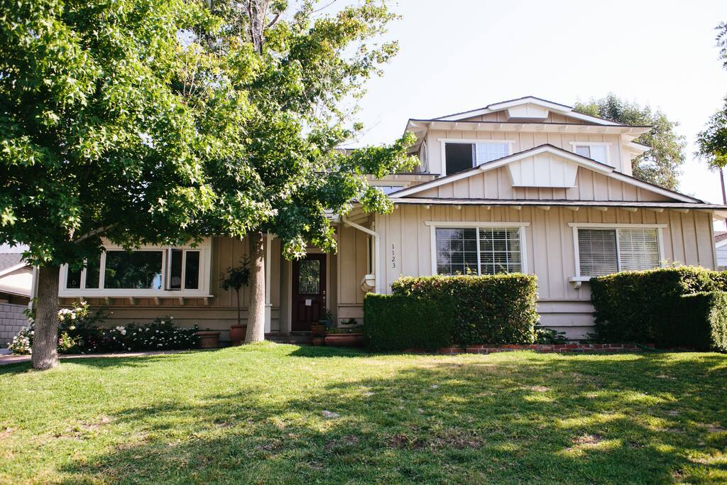 Front of house from the curb