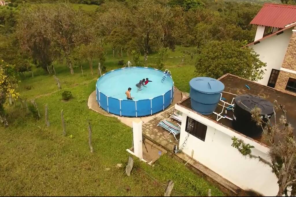 Aérea piscina