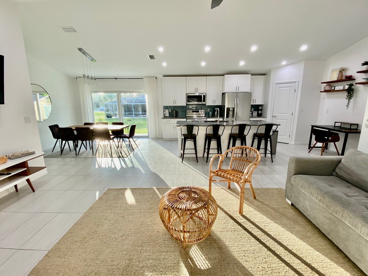 傍晚阳光明媚，令人放松，干净整洁的房源。 