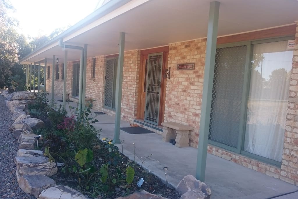 The main house